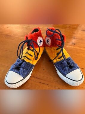 Converse Chuck Taylor All Star 2014 “Calamoko” in Red, Yellow, and Blue.